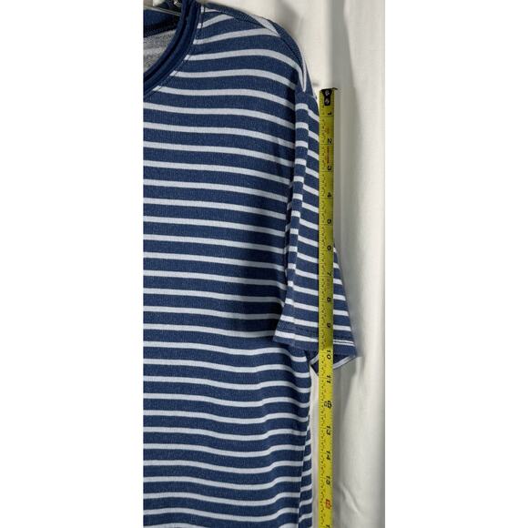 WilliamRast Jake Short Sleeves Striped T-Shirt Blue White, M, Nautical 87-35 - Picture 5 of 12